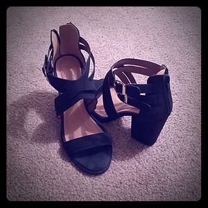 Chunky heel sandals